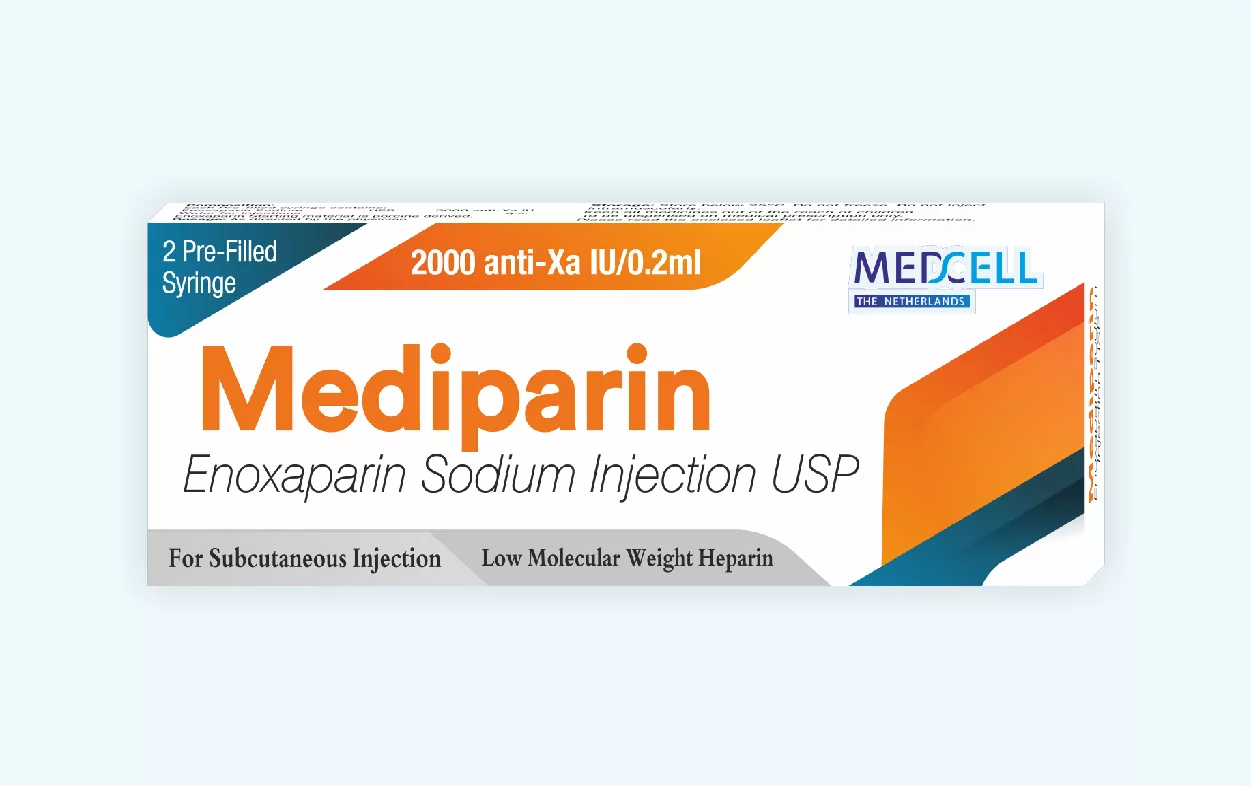 super speciality - blood thinner mediparin 2000 enoxaparin sodium pulmonary embolism treatment