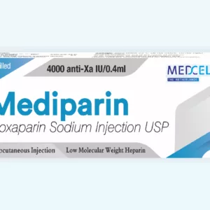 super speciality- blood thinner mediparin 4000 enoxaparin sodium pulmonary embolism treatment