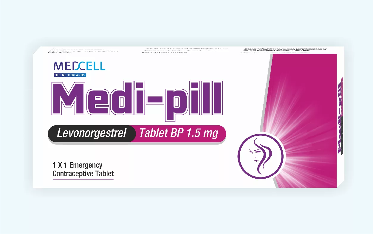 super speciality - Gynaecology Levonorgestrel Medi-pill 1.5 mg emergency contraceptive pill
