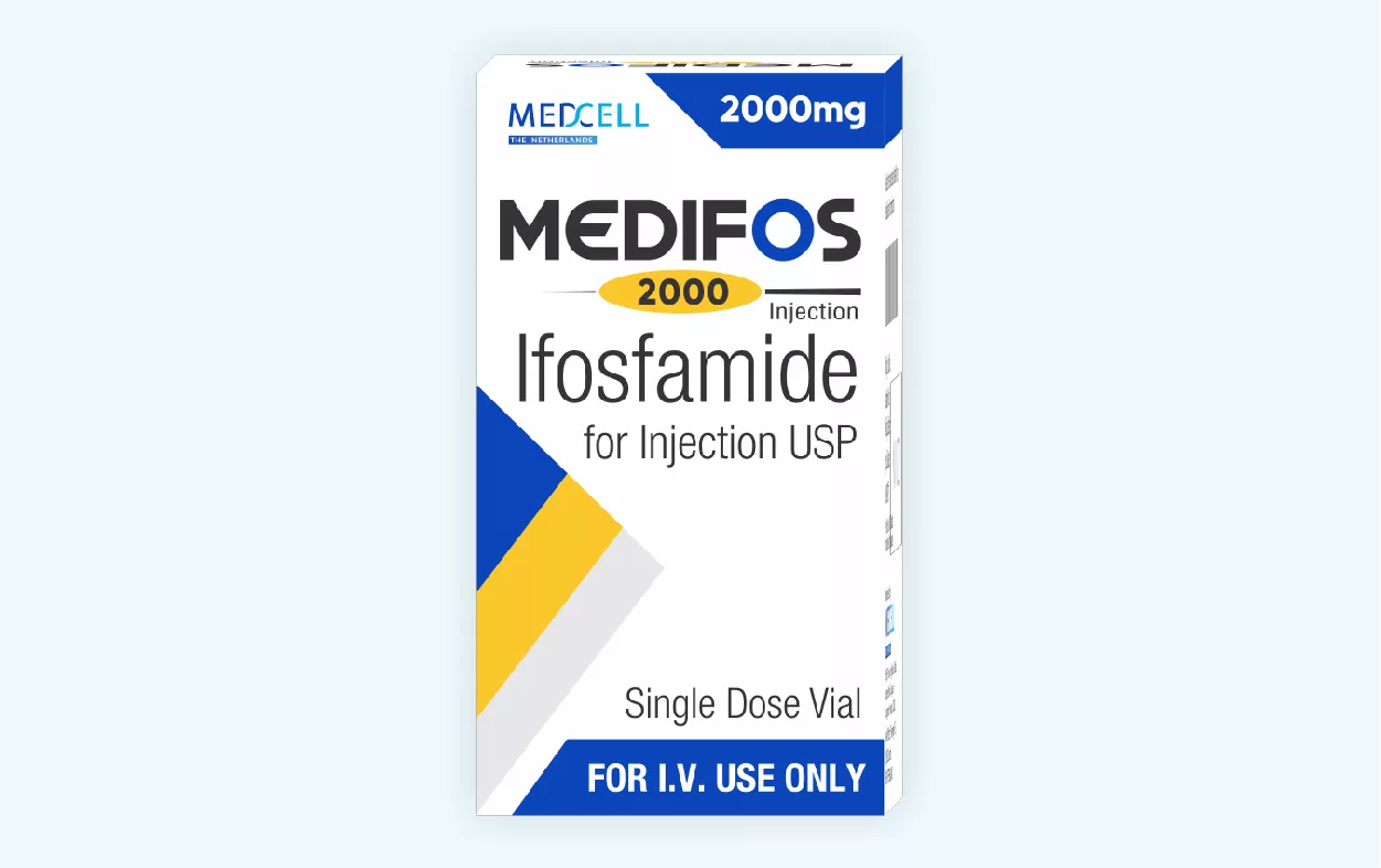 MEDIFOS 2000 mg Ifosfamide 2000 mg Testicular Cancer Treatment super speciality - cancer treatment anti cancer drugs