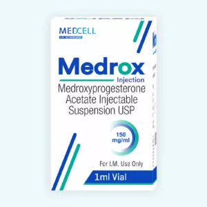 super speciality -gynaecology MEDROX INJECTION 1 ml (Medroxyprogesterone Acetate) Emergency Contraceptive Pill | Niche Pharmaceutical Products