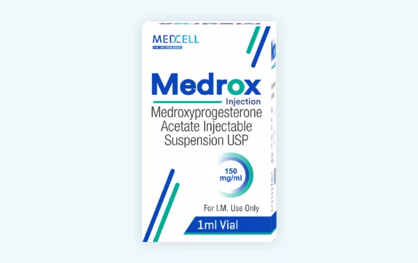 super speciality -gynaecology MEDROX INJECTION 1 ml (Medroxyprogesterone Acetate) Emergency Contraceptive Pill | Niche Pharmaceutical Products