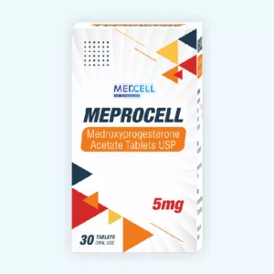 super speciality- gynaecology hormone replacement therapy Meprocell 5 mg