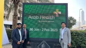 Medcell Pharma at Arab Health 2023 Exhibition Day 1